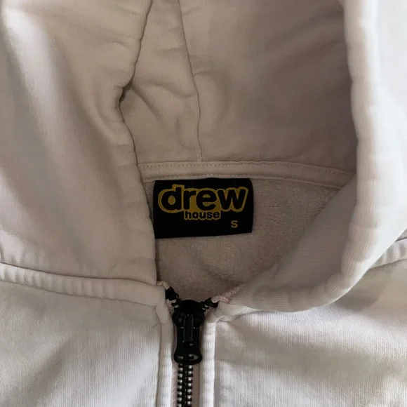 Dinodrew Zip-Up Hoodie Jacket - Pale Pink - Picture 5 of 8